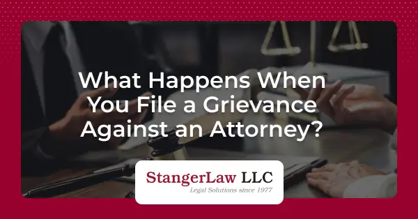 What happens when you file grievance complaint against a lawyer